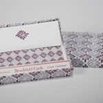 Lilac Spray Folded Card Set