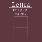 Lettra Folded Cards